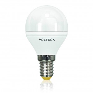 Лампа светодиодная Voltega E14 5.5W 2800К матовая VG2-G2E14warm5W 8341