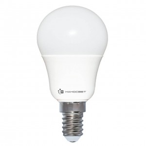 Лампа светодиодная Наносвет E14 6,5W 3000K матовая LE-P45-60/E14/830 L204