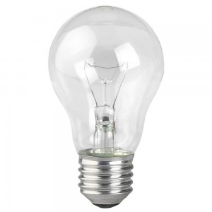 Лампа накаливания Е27 40W прозрачная A50 40-230-Е27 Б0039117