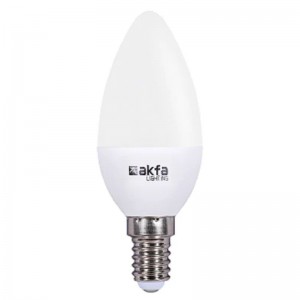 Лампа светодиодная Akfa Lighting E14 7W 4000K матовая FLLFL071431A