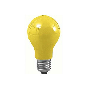 Лампа накаливания Paulmann AGL Е27, 25W желтая 40022